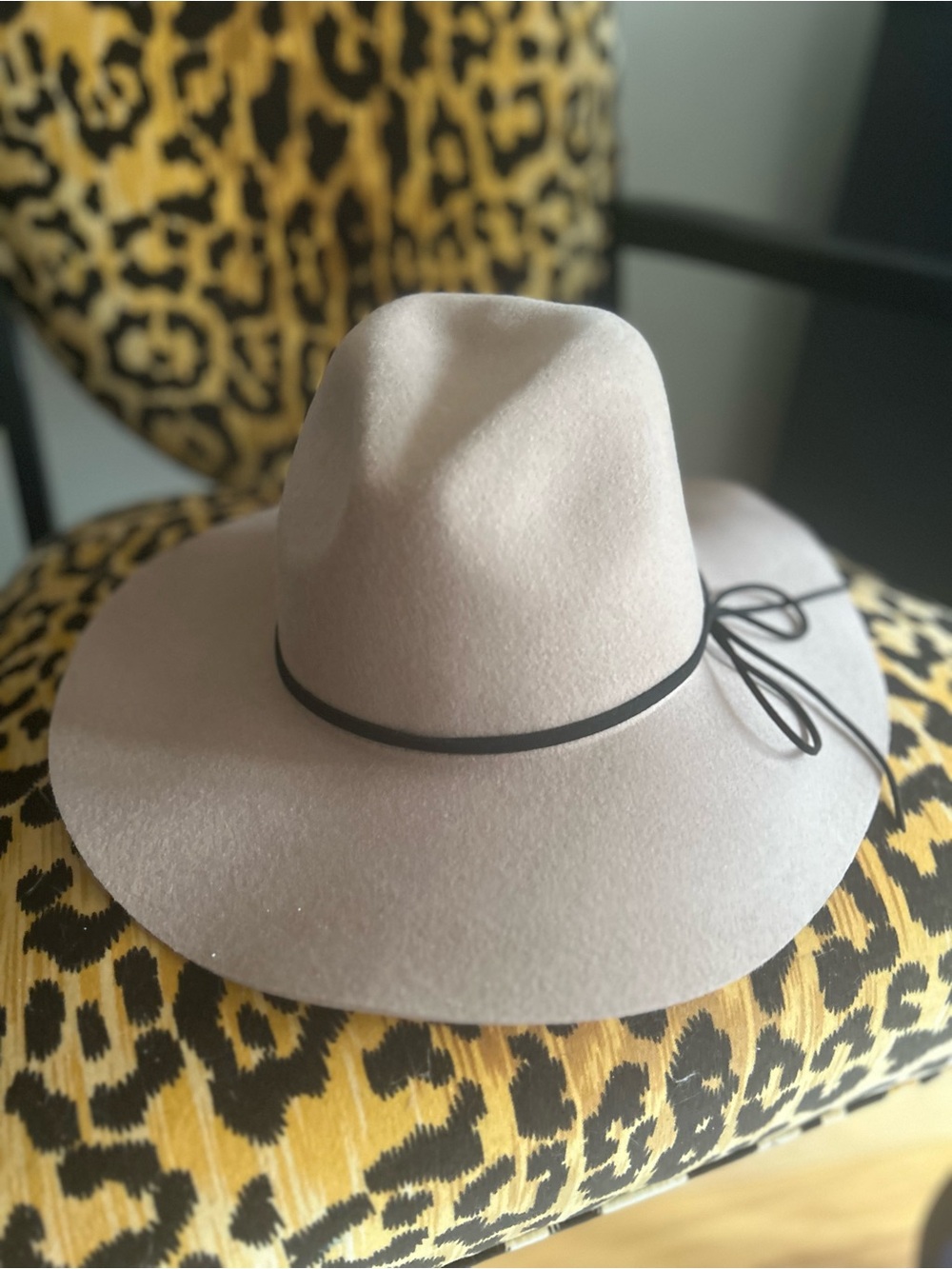 Aritzia Alxiliary Natural Tan Wool Hat/NWT